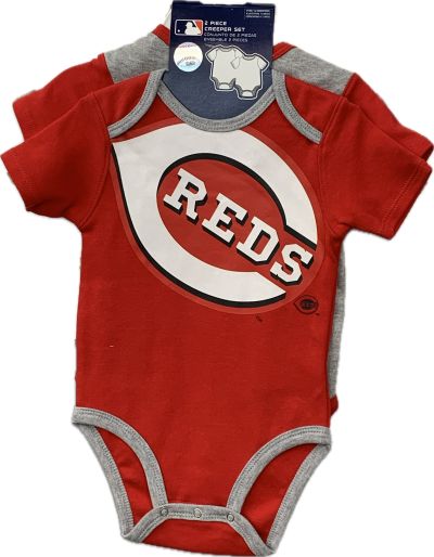 Reds 2 piece Infant Creeper Set